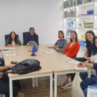 Visita Erasmus ao Europe Direct Madeira