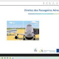 Sessão Online sobre Direitos dos Passageiros Aéreos reuniu dezenas de participantes