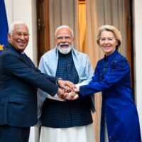 União Europeia e Índia celebram acordo de comércio livre histórico