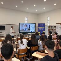 “A Europa vai à TUA Escola” na Escola Básica dos 2.º e 3.º Ciclos do Caniçal